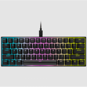 Corsair K65 RGB Mini Tastiera Meccanica MX Cherry Red USB Layout US - 0840006639695