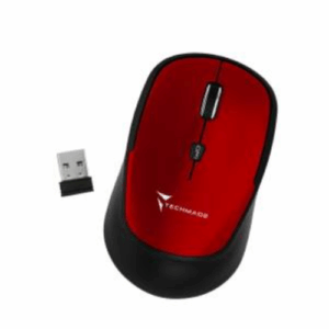 Techmade Mouse Wireless TM-XJ35 Red - 8099990149990