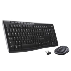 TASTIERA + MOUSE COMBO MK270 LOGITECH WIRELESS - ITA 920-004512 - 5099206039186