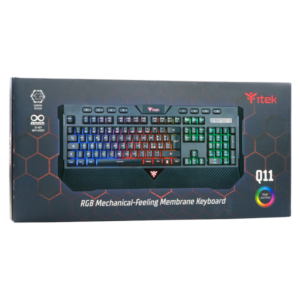 Tastiera Gaming Q11 - Membrana- RGB- Multimediale - 8056157880691