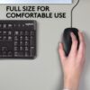 Mouse LOGITECH OEM - B110- USB- Ottico- 1000DPI- Silent- Nero - 5099206080539 - immagine 3