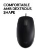 Mouse LOGITECH OEM - B110- USB- Ottico- 1000DPI- Silent- Nero - 5099206080539 - immagine 4