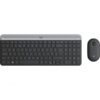 Tastiera + Mouse LOGITECH RETAIL - MK470- Wireless- Slim- Nera - 5099206086524 - immagine 3