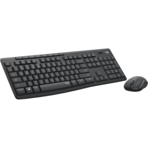Tastiera + Mouse LOGITECH RETAIL - MK295- Wireless- Silent- Grafite - 5099206092402
