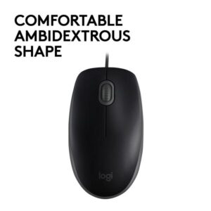 Logitech B110 Silent è un Mouse Ambidestro 1000 DPI USB - 5099206080539