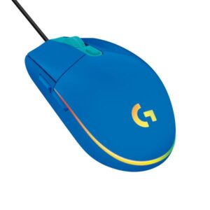 Logitech G203 Lightsync Blu e' un mouse da Gaming RGB da 8000DPI con 6 tasti programmabili - 5099206089181