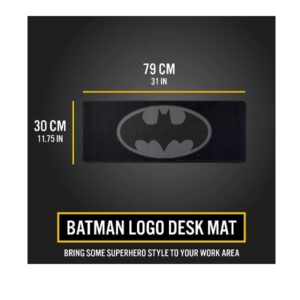 Paladone Tappetino Mouse Gaming Large Batman Logo 30x80 - 5055964776121