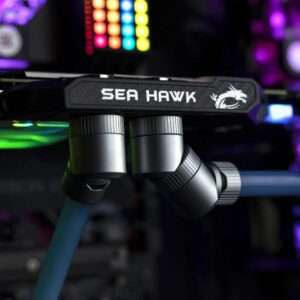 EK Water Blocks HDC 14 Guarnizione (EK Water Blocks EK-Quantum Torque HDC 14mm Hard Tubing Fitting - Satin Titanium) - E_0009_B44557295